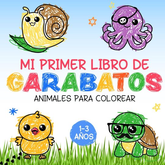 Mi primer libro de garabatos: animales