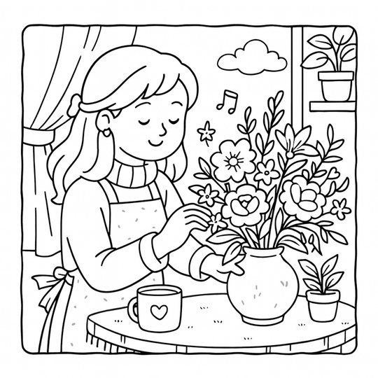Tarde de flores
